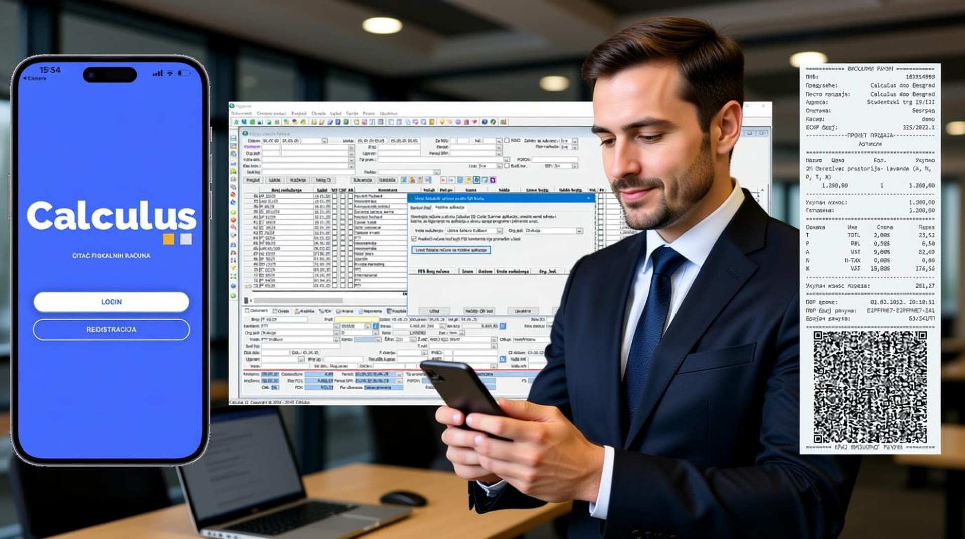 Calculus Čitač Fiskala